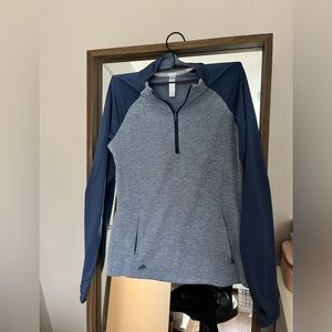 Adidas Navy Quarter Zip